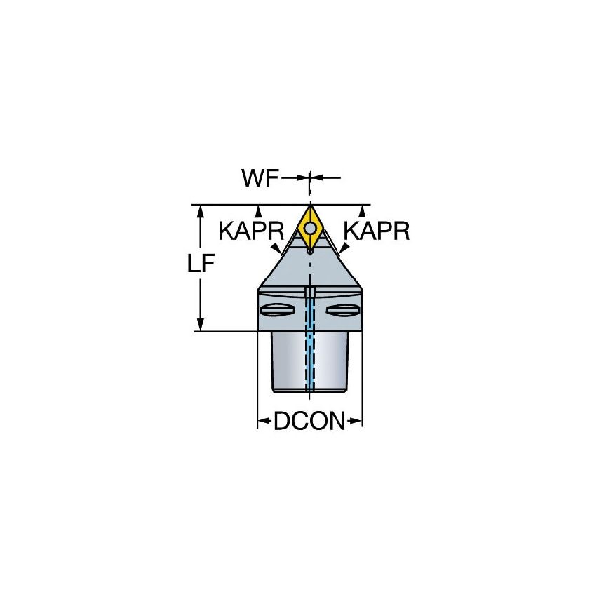 TR-C4-D13NCN-00050 CoroTurn TR Cutting Unit