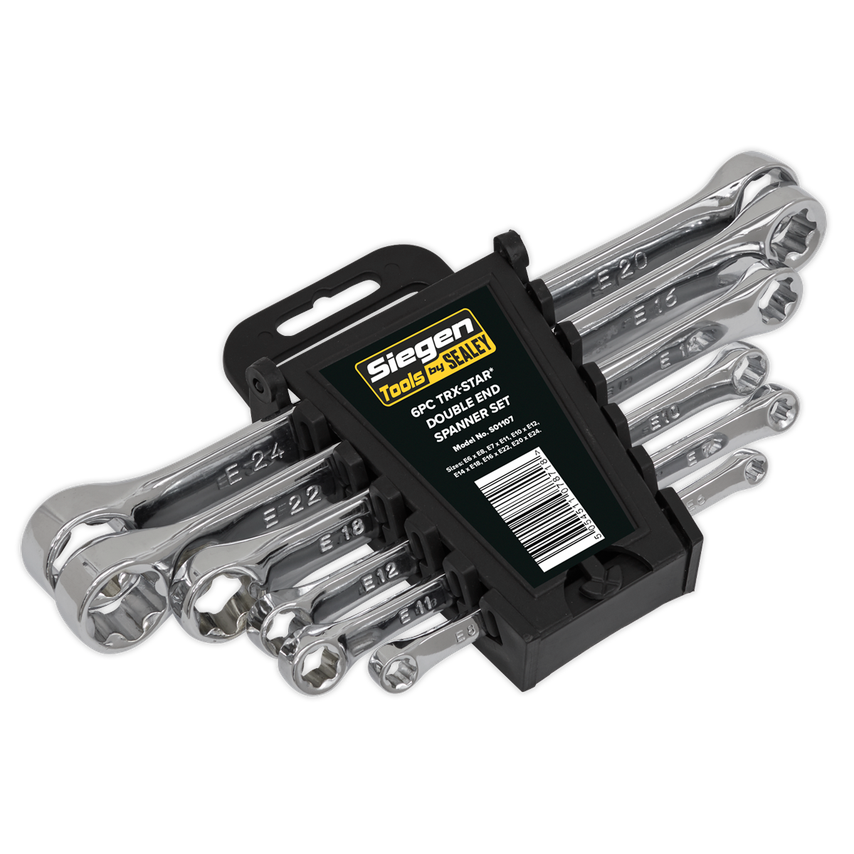 TRX-Star* Double End Spanner Set 6 Piece