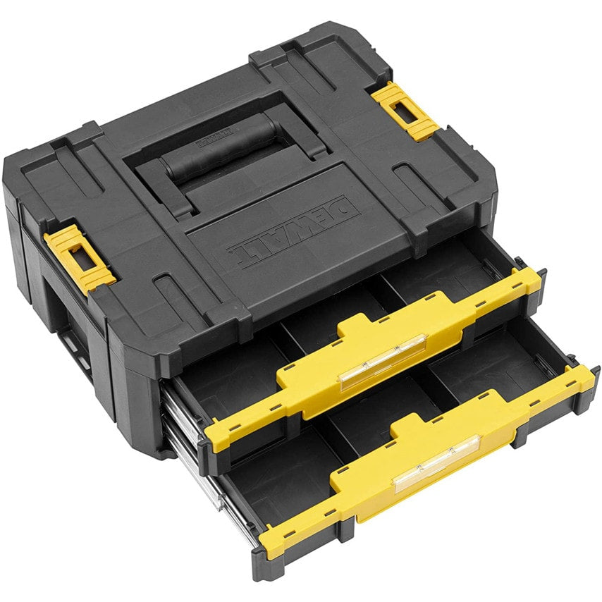 TSTAK IV Tool Storage Box with 2 Shallow Drawers - DWST1-70706