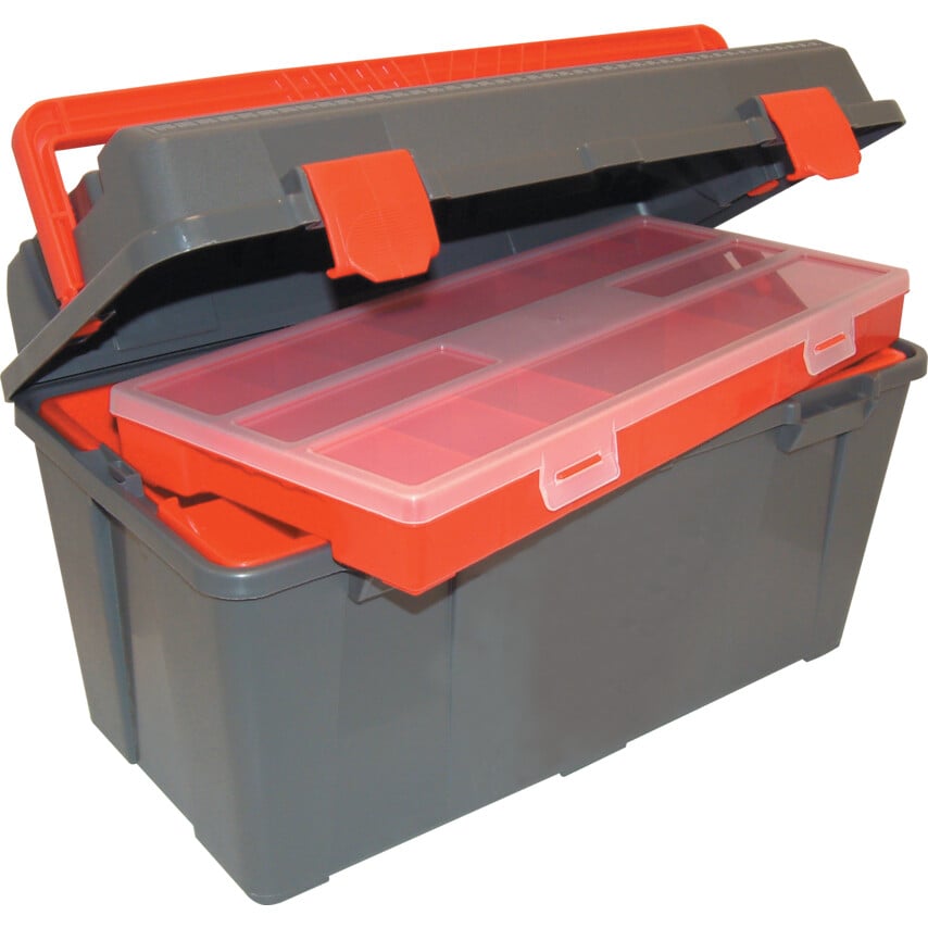 TTO480 Tool Box with Tote Tray & Organiser