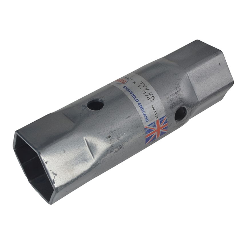 TW26 Whitworth Box Spanner 1.1/8 x 1.1/4 x 190mm (7.1/2in) MELTW26