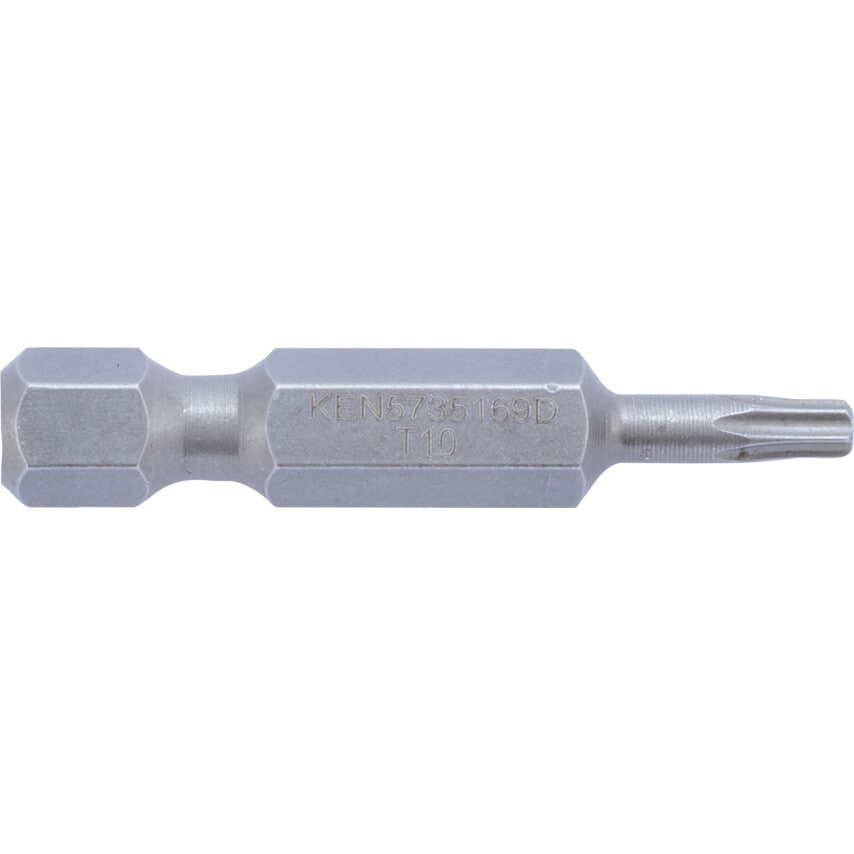 TX10 X 38mm TORX Power Bit 1/4" Hex
