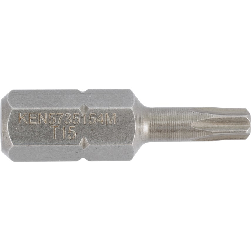 TX15 TORX Screwdriver Bit 1/4" Hex STD