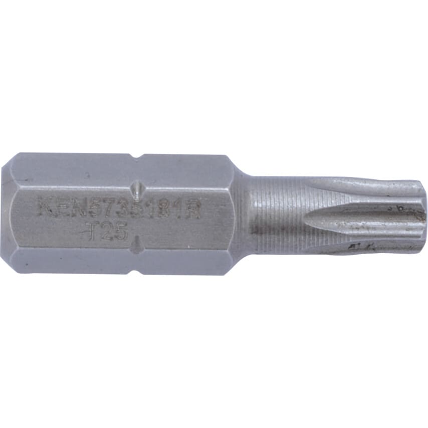TX25 Tamperproof TORX Bit 1/4" Hex STD