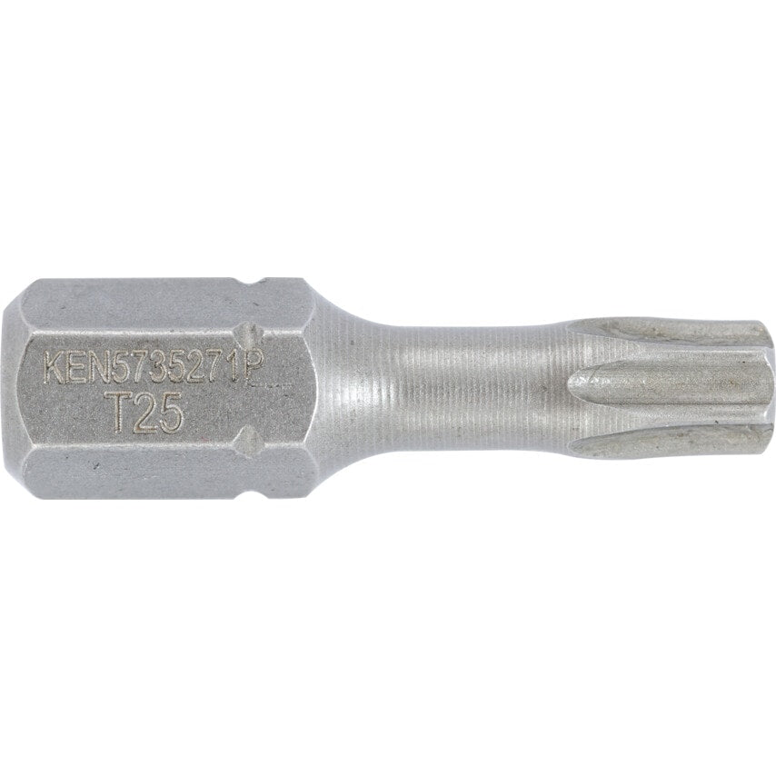 TX25x25mm TORX Torsion Bit 1/4" Hex Dr
