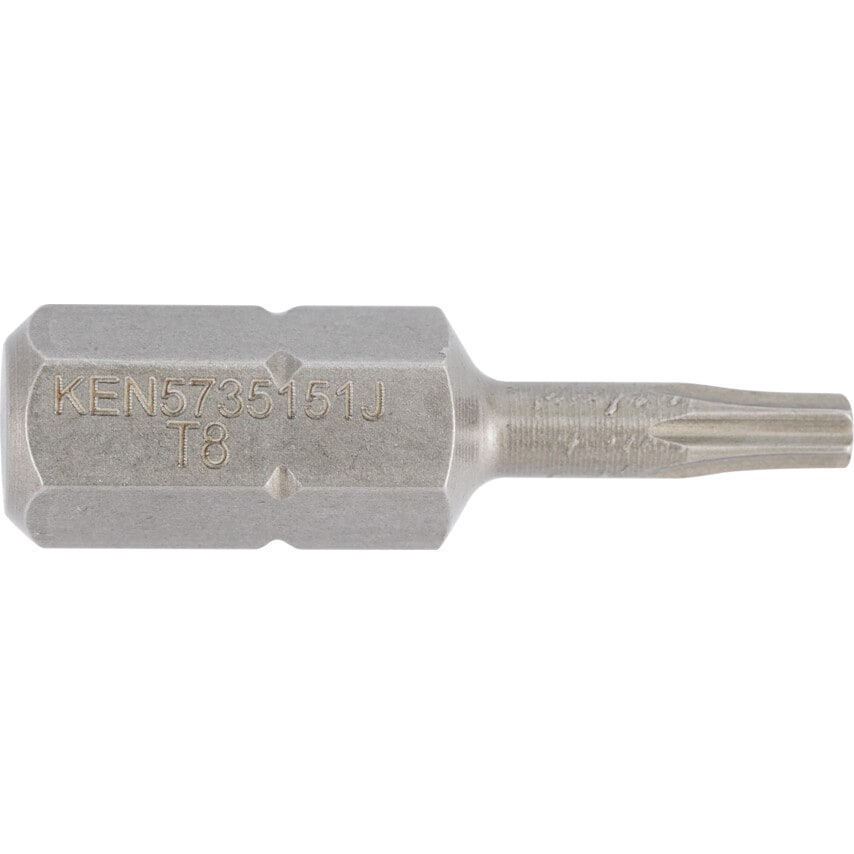 TX8 TORX Screwdriver Bit 1/4" Hex STD