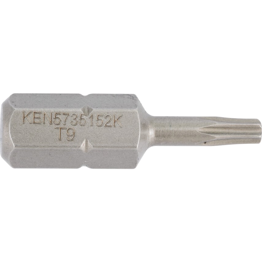 TX9 TORX Screwdriver Bit 1/4" Hex STD