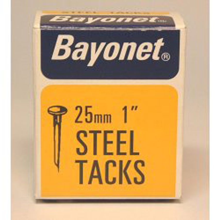Tacks (Fine Cut Steel) - Blue (Box Pack) 25mm