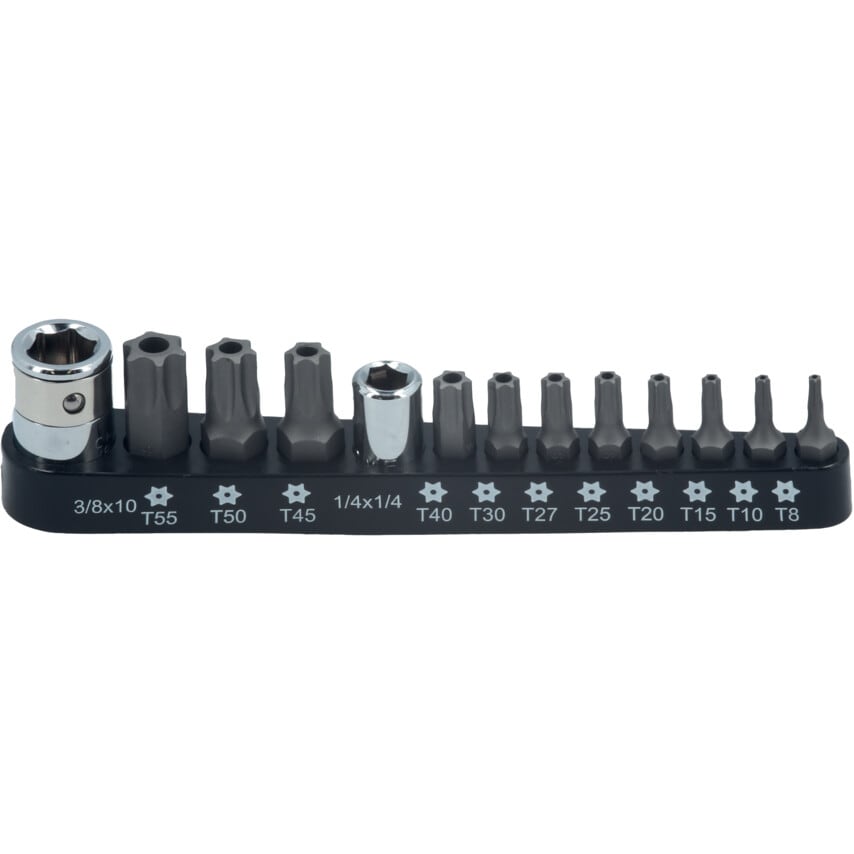 Tamperproof Star Bit Set 13PC