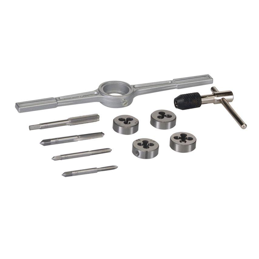 Tap & Die Set Metric 10 Piece