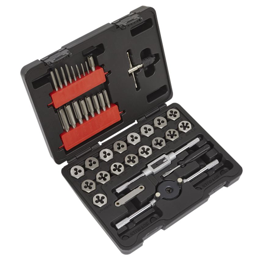 Tap & Hex Die Set 39 Piece
