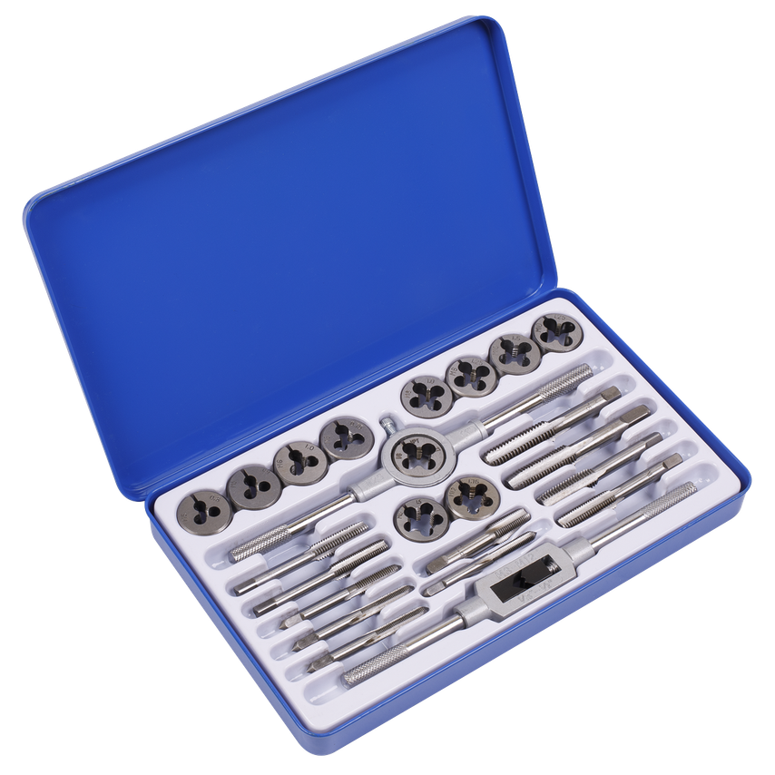 Tap & Split Die Set Imperial 24-Piece