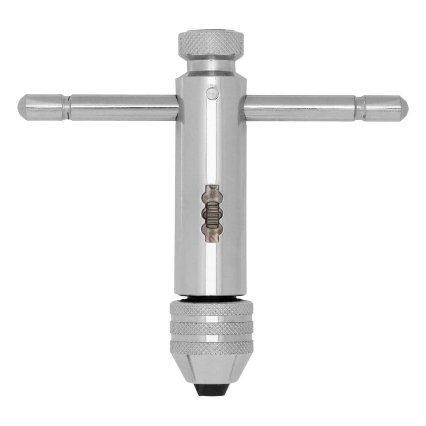 Tap wrench w.ratchet a.centring eye size 2 M5-M12