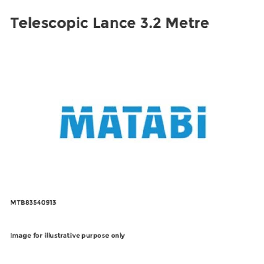 Telescopic Lance 3.2 Metre