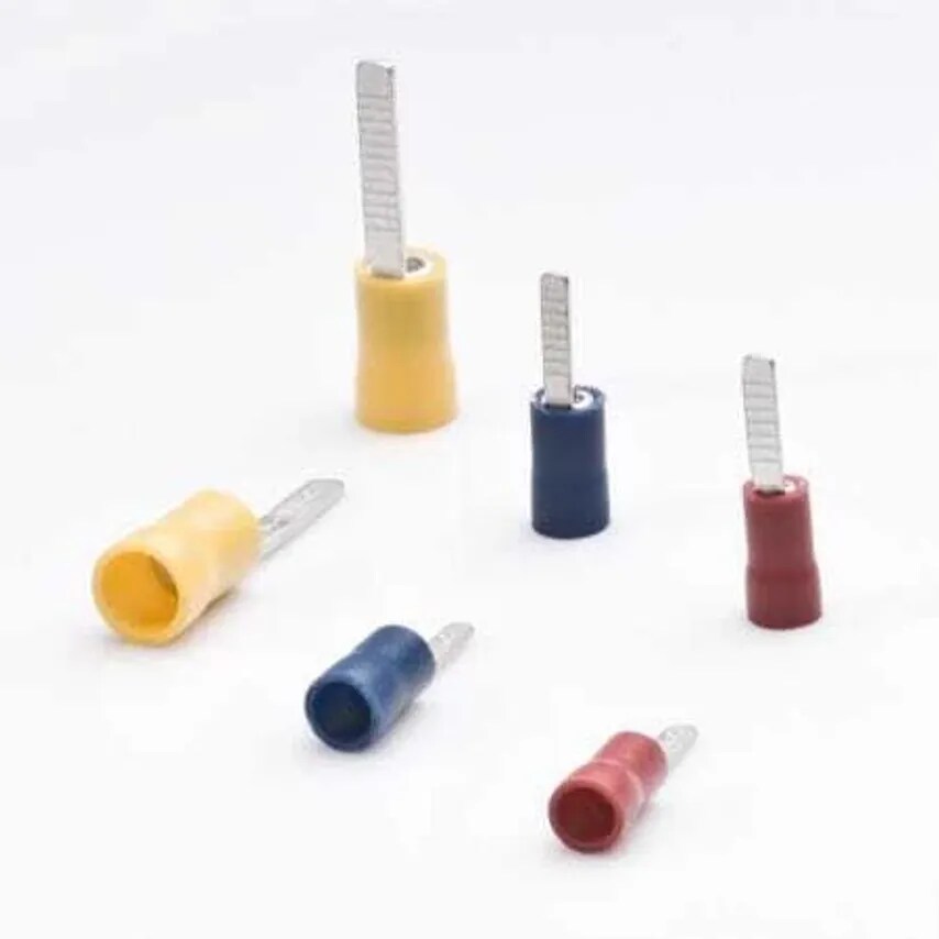 Terminal Blade Pre-insulated (Pack of 100) 27A 1.5-2.5mm2 Blue - CIB2-10