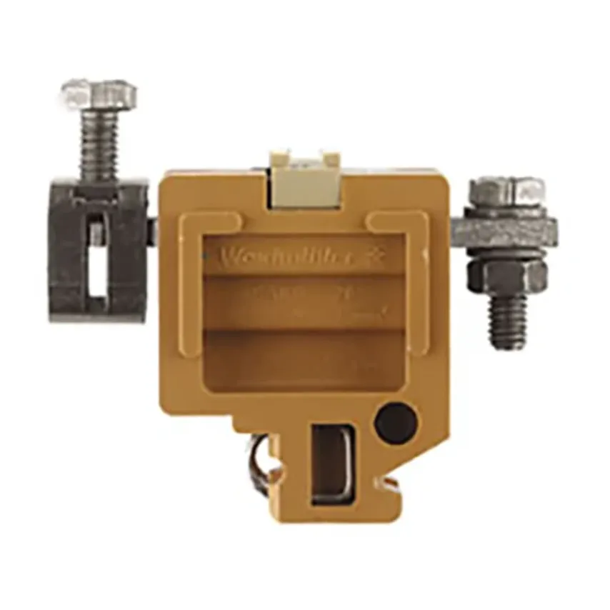 Terminal Feed Through SAKG28 I 35mm Beige Screw Connection
