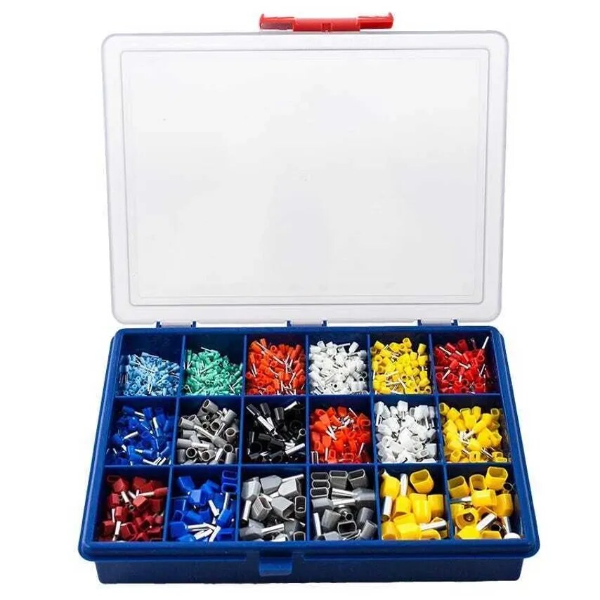 Terminal Kit Cord End 18 Compartment Small German