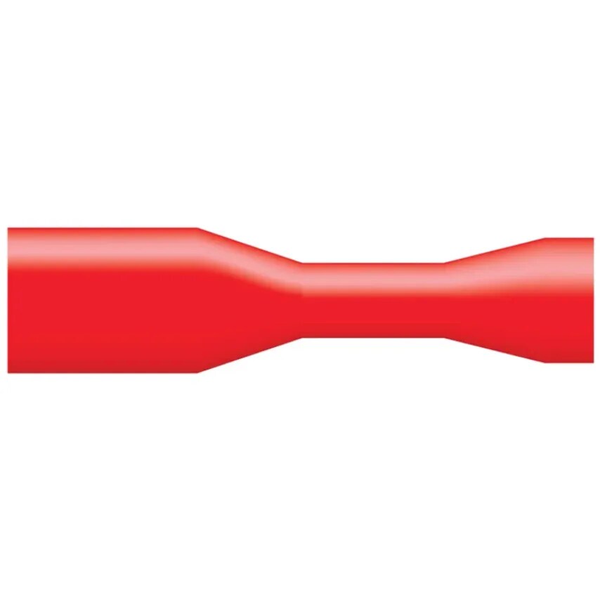 Terminal Push-on Female Fully Insul Pack 100 0.5-1.5mm2 Red - CIFPO1-4.8F