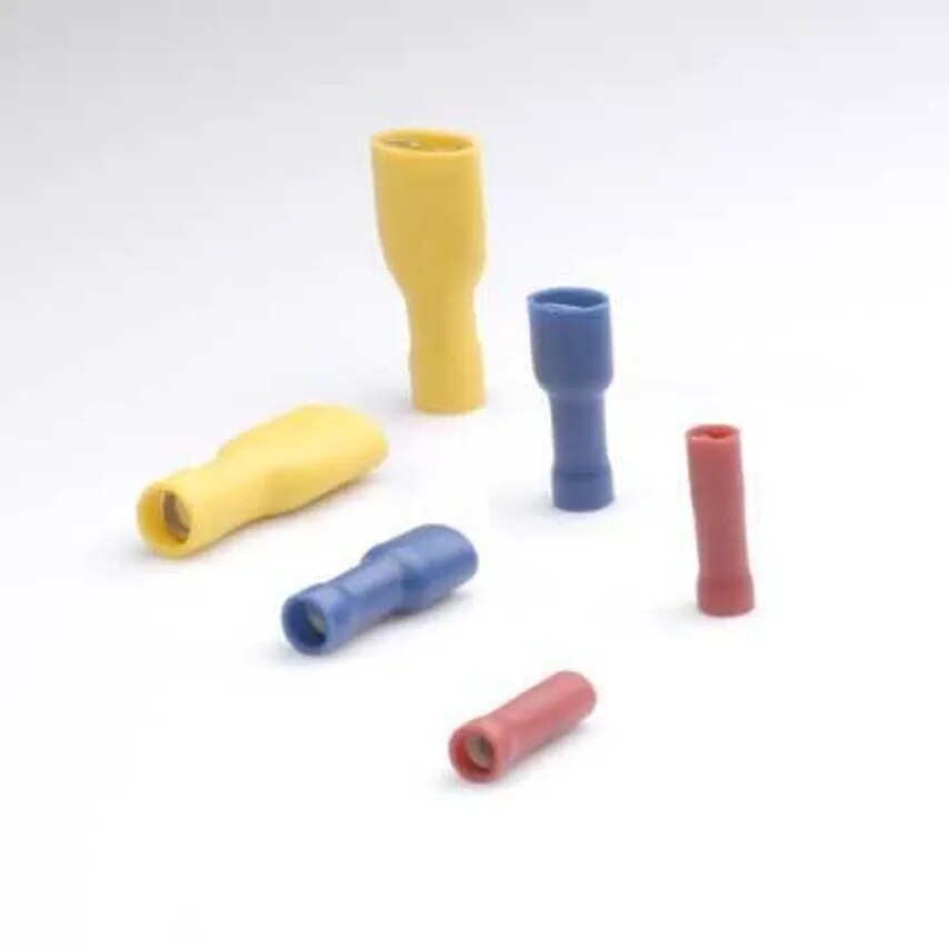 Terminal Push-on Female Fully Insul Pack 100 1.5-2.5mm2 Blue - CIFPO2-2.8F x