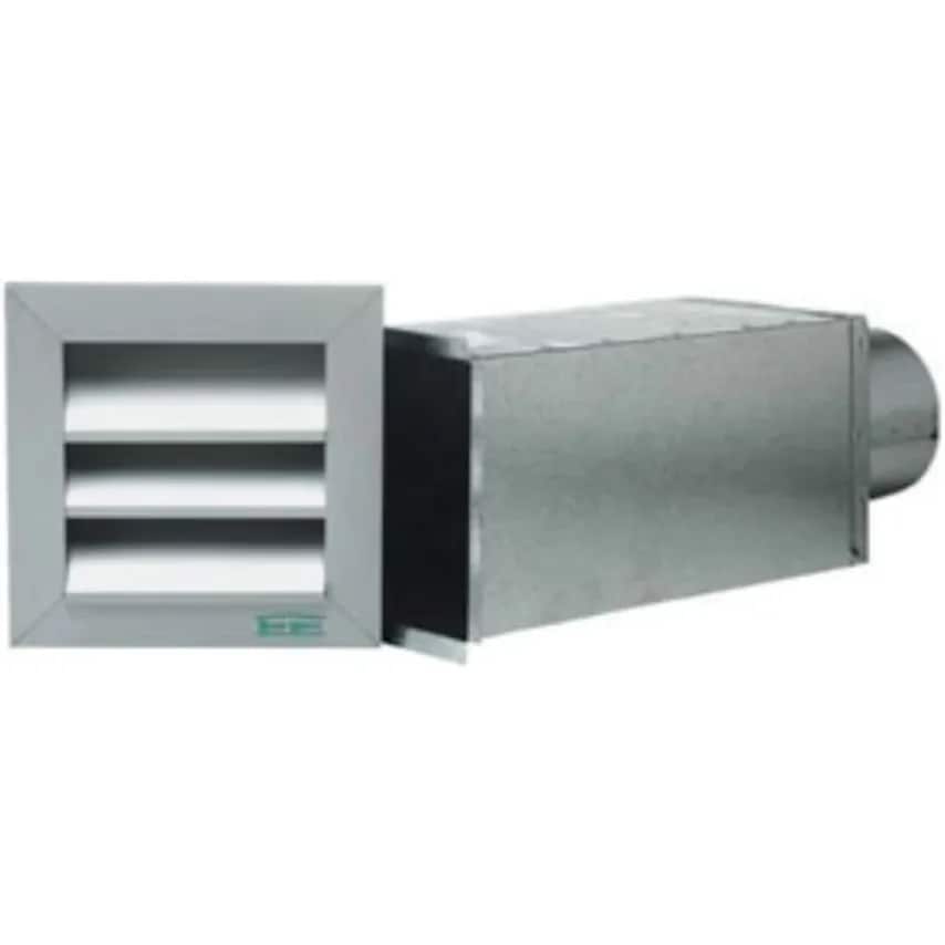 Terminal Wall Louvred 80mm Metal - SA100/80