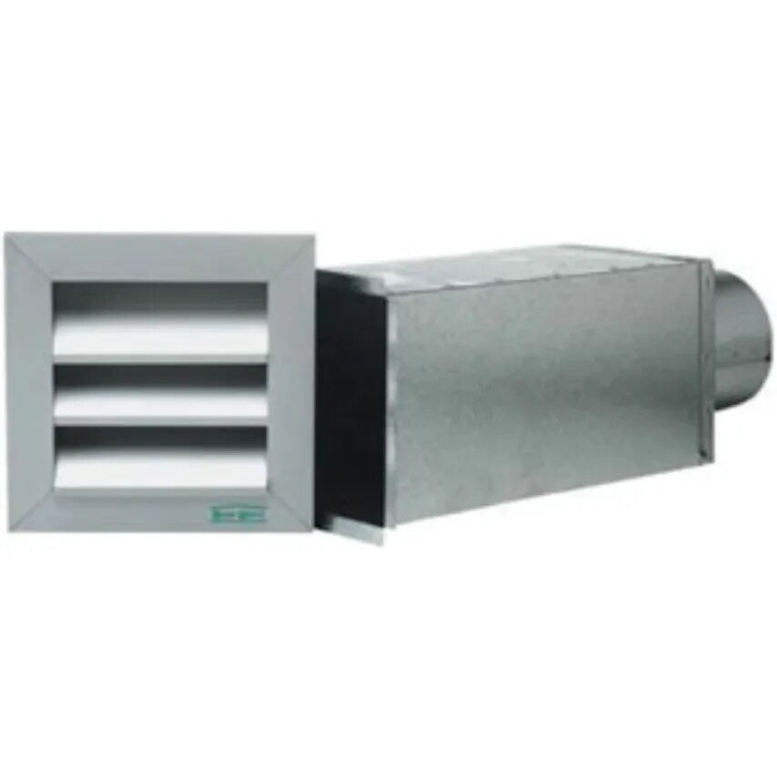 Terminal Wall Louvred 80mm Metal - SA125/80