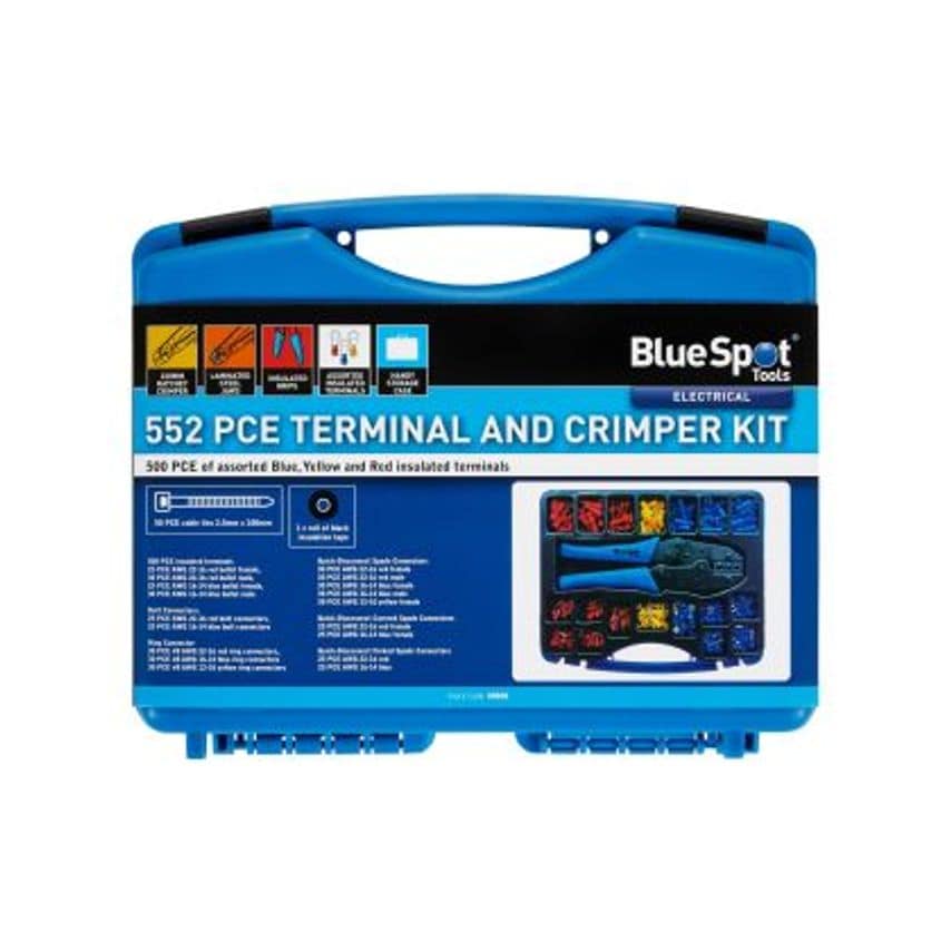 Terminal & Crimper Kit - 552 Piece