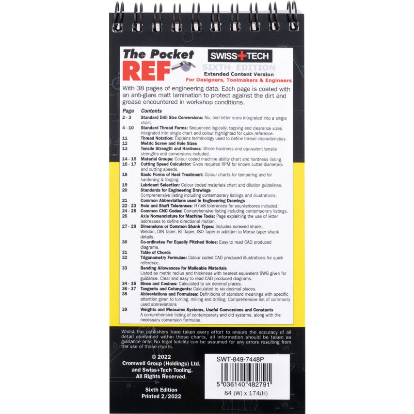 The Ref Engineers Pocket Book V6WIRO