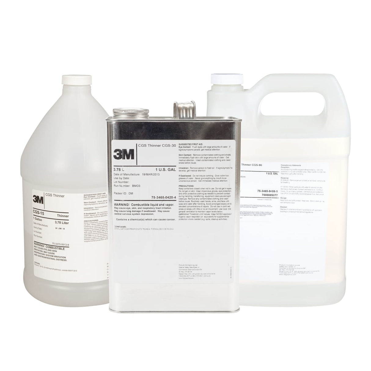 Thinner CGS-15 Flushing Solution Gallon Container