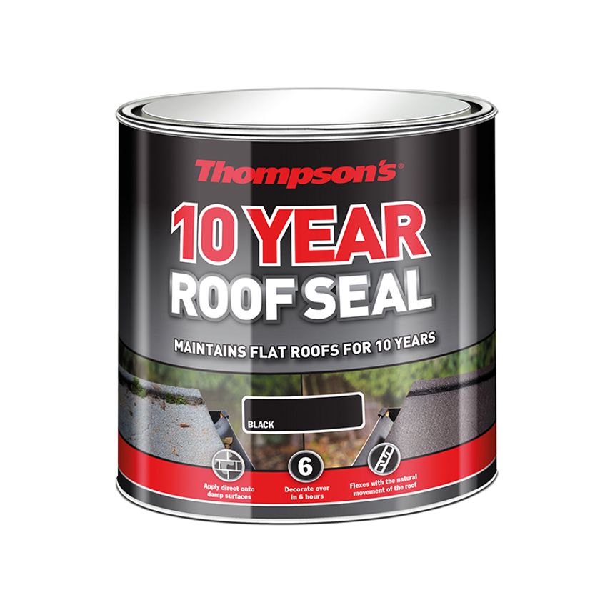 Thompson's Roof Seal Black 1 litre RSLHPRS1L