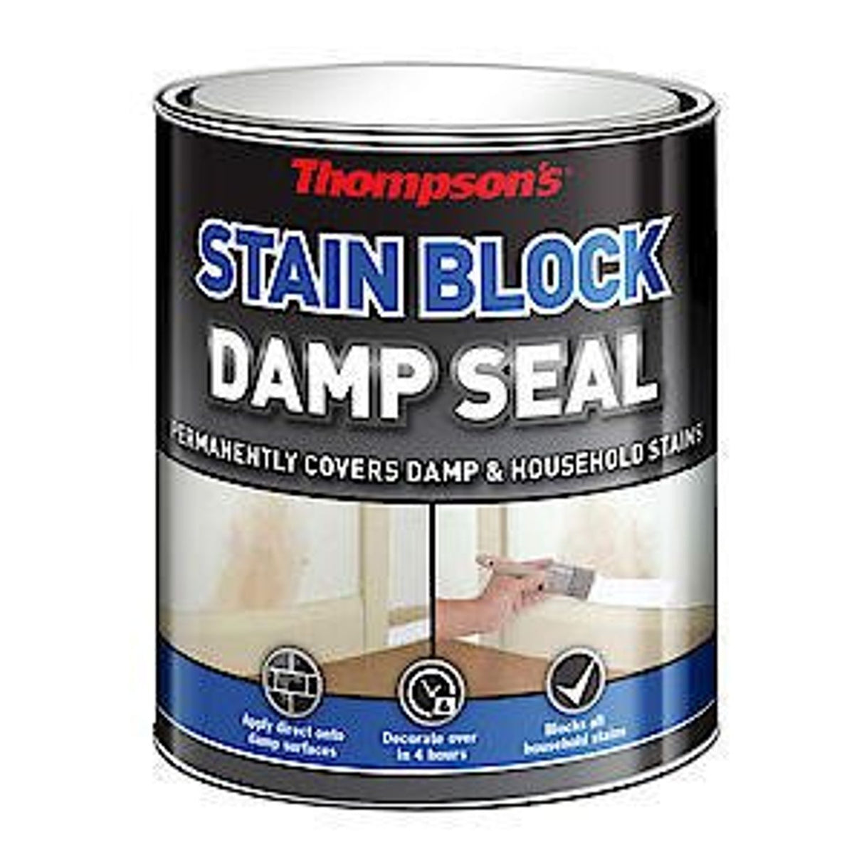 Thompsons Stain Block Damp Seal White - 250ml
