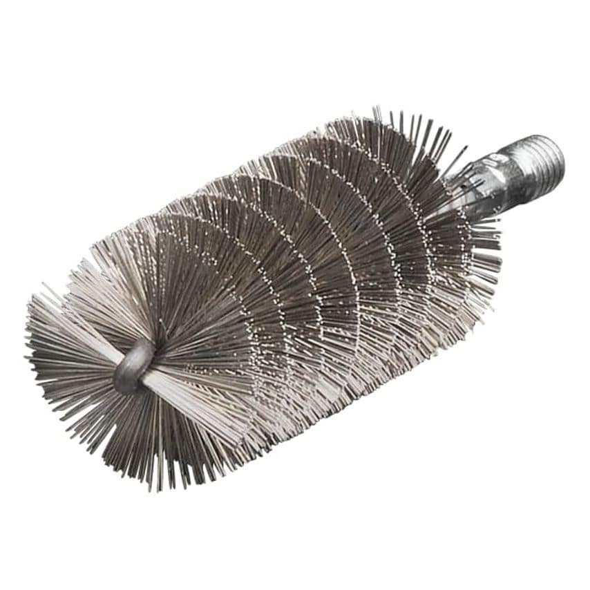 Threaded Tube Brush 30mm Stainless Steel Wire