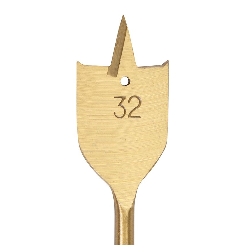 Titanium-Coated Flat Bit 32mm