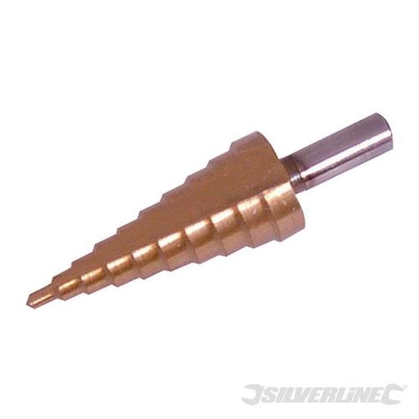 Titanium-Coated HSS Step Drill 14 - 26mm