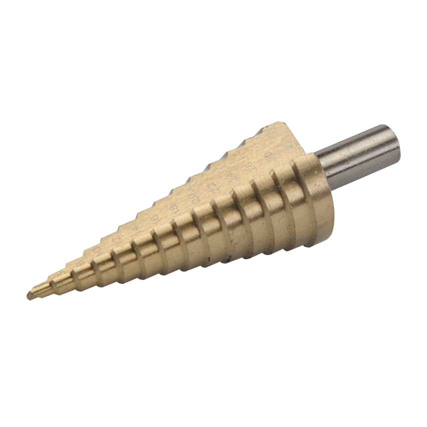 Titanium-Plated HSS Step Drill 4 - 30mm