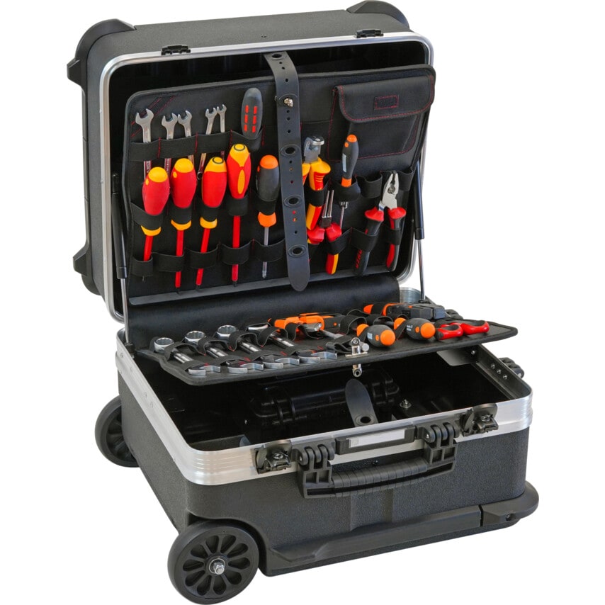 Tool Case, HPDE Resin High Capacity with TSA Locks