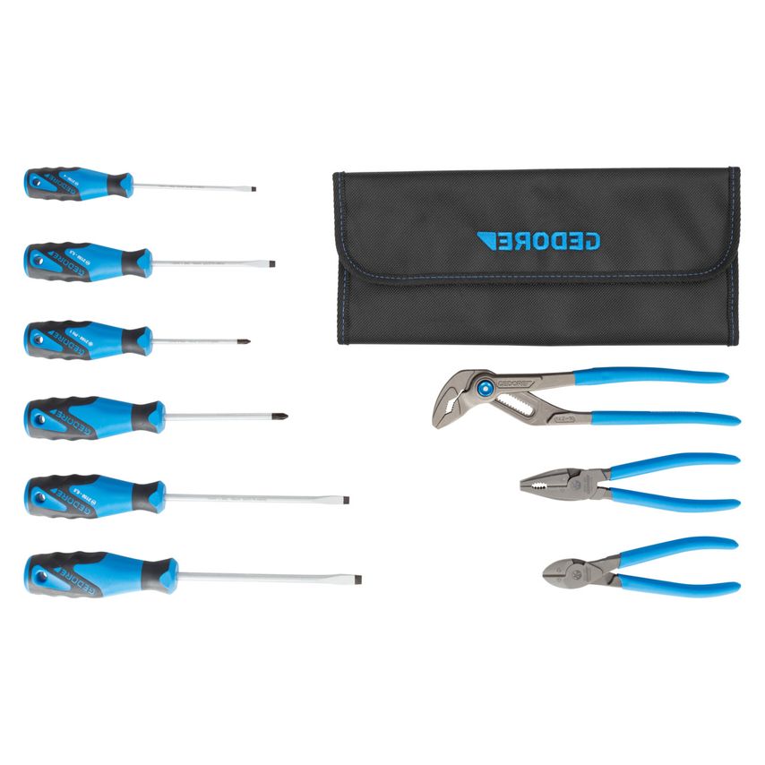 Tool Set At Work 10 Pcs