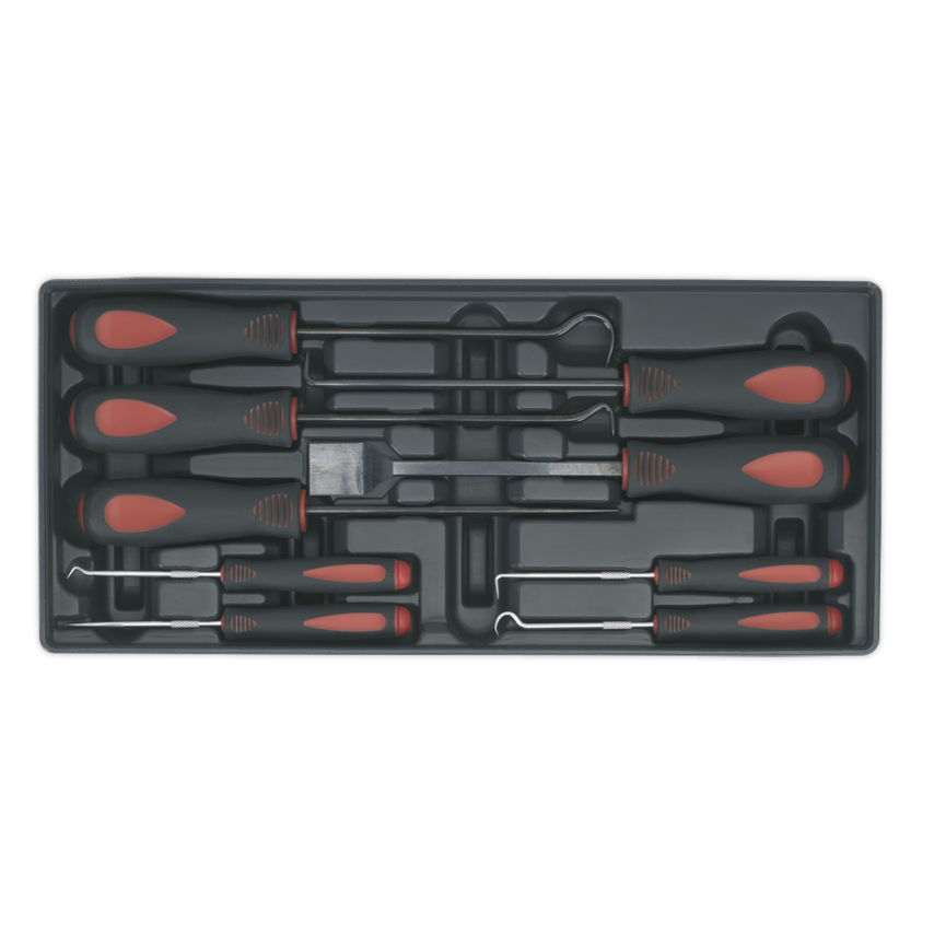 Tool Tray with Scraper & Hook Set 9 Piece