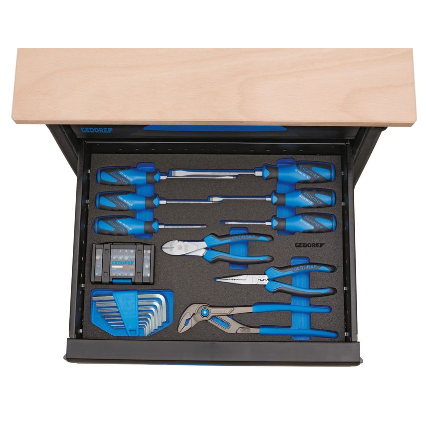 Tool assortment in CT-module 49 pcs