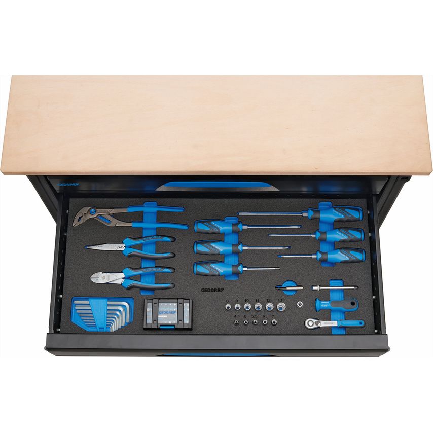 Tool assortment in CT-module 65 pcs
