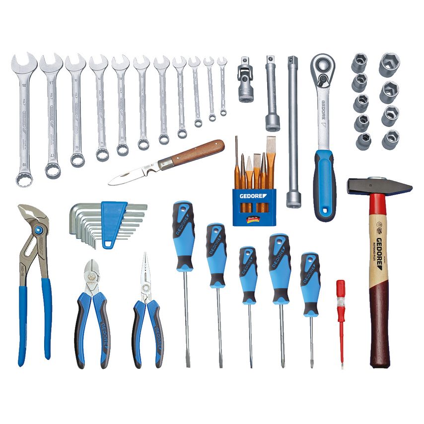 Tool case TOURING 49 pieces