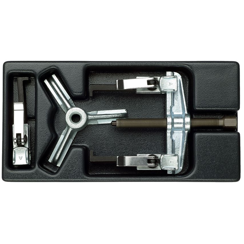 Tool module puller with 3 legs