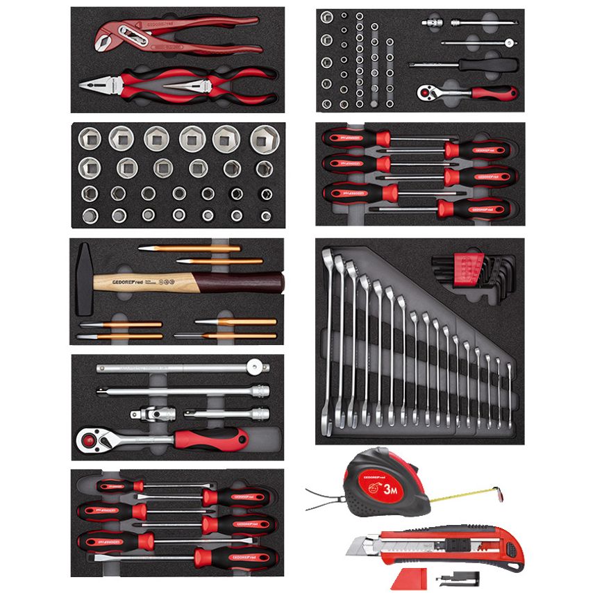 Tool set 8xCT modules 119pcs