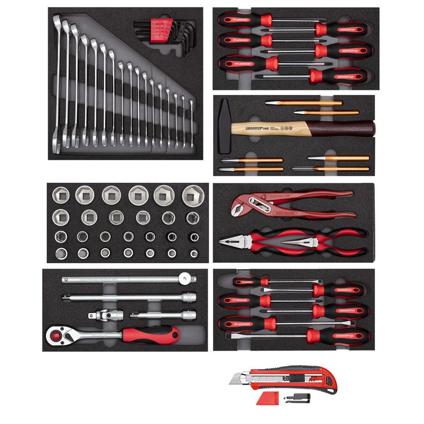 Tool set 8xCT modules +cutter 81pcs