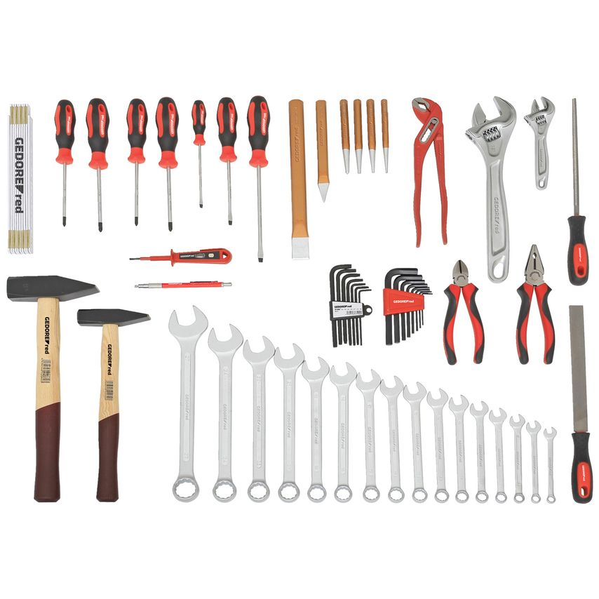 Tool set ALLROUND in tool case 59pcs