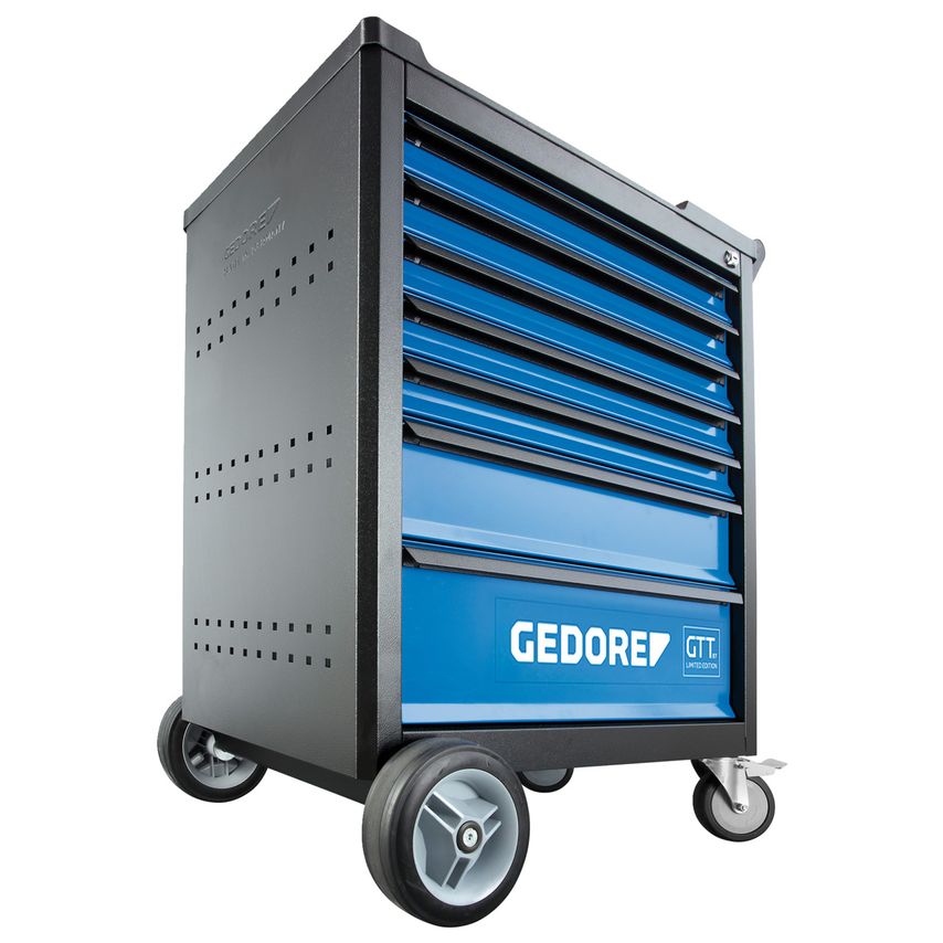 Tool trolley with 7 drawers