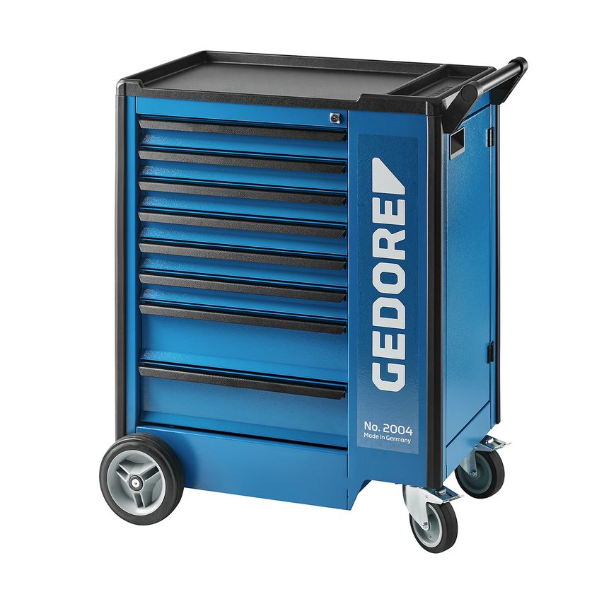 Tool trolley with 8 drawers