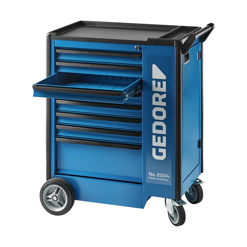 Tool trolley with 8 drawers