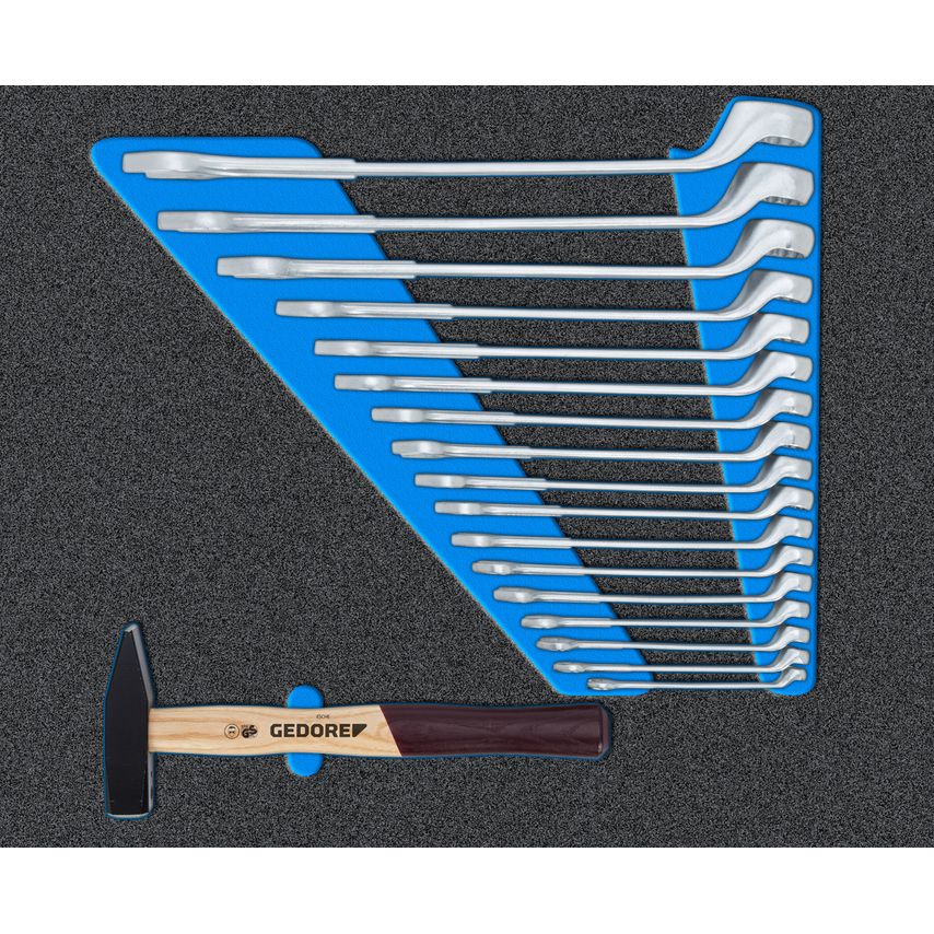 Tool trolley with assortment