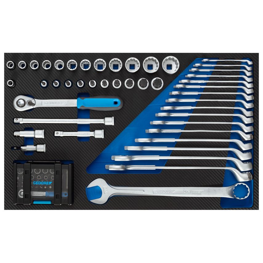 Tool trolley with assortment