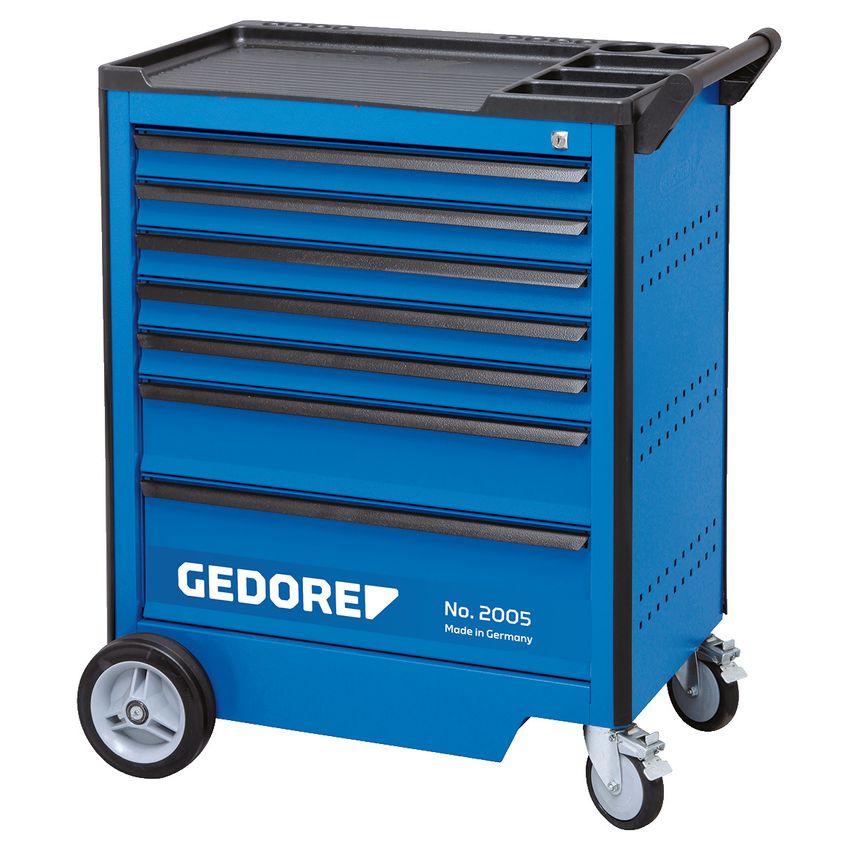 Tool trolley with assortment